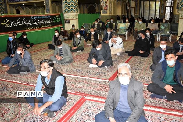 یادواره 156 شهید شهرستان وسالگرد سردارقاسم سلیمانی درمسجد جامع بهاباد