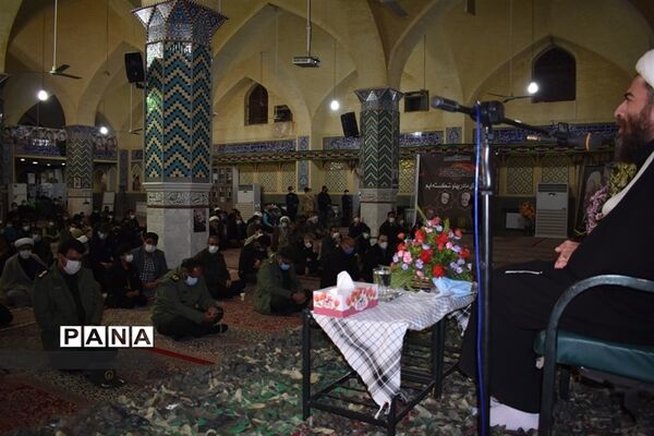 یادواره 156 شهید شهرستان وسالگرد سردارقاسم سلیمانی درمسجد جامع بهاباد