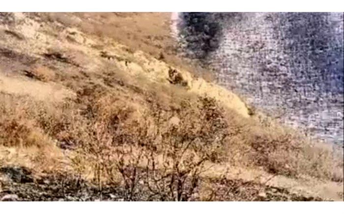 مهار آتش سوزی در منطقه کوهستانی کلیبر