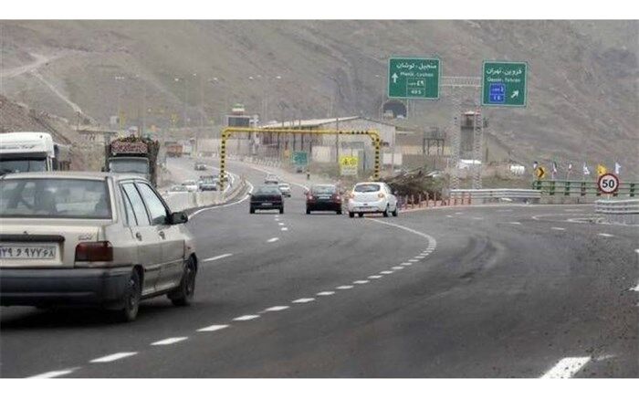 کاهش تردد ۶.۹ درصدی در محورهای برون‌شهری
