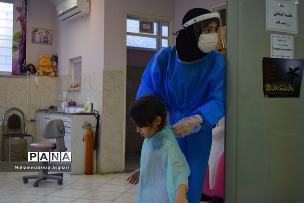 روزهای کرونایی و پایگاه سلامت دهان و دندان دانش‌آموزی منطقه 14