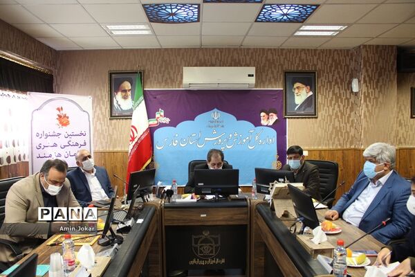 نشست خبری مدیرکل فرهنگی هنری، اردوها و فضاهای پرورشی وزارت آموزش و پرورش در شیراز