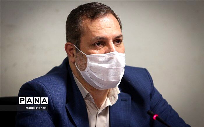 گفت و گوی مجازی  مسئولین نواحی و مناطق سازمان دانش آموزی خوزستان  با  قائم مقام معاون وزیر