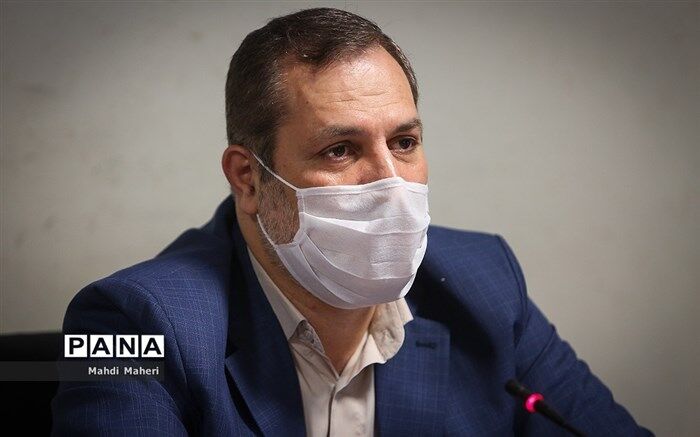 گفت و گوی مجازی  مسئولین نواحی و مناطق سازمان دانش آموزی خوزستان  با  قائم مقام معاون وزیر