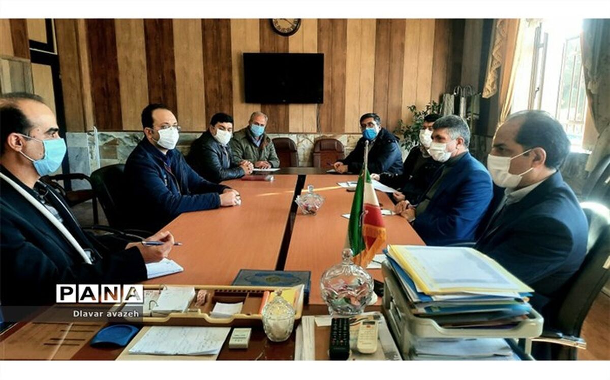 برگزاری جلسه مشترک  بین روسای کمیته امداد و مدیریت آموزش وپرورش بجنورد
