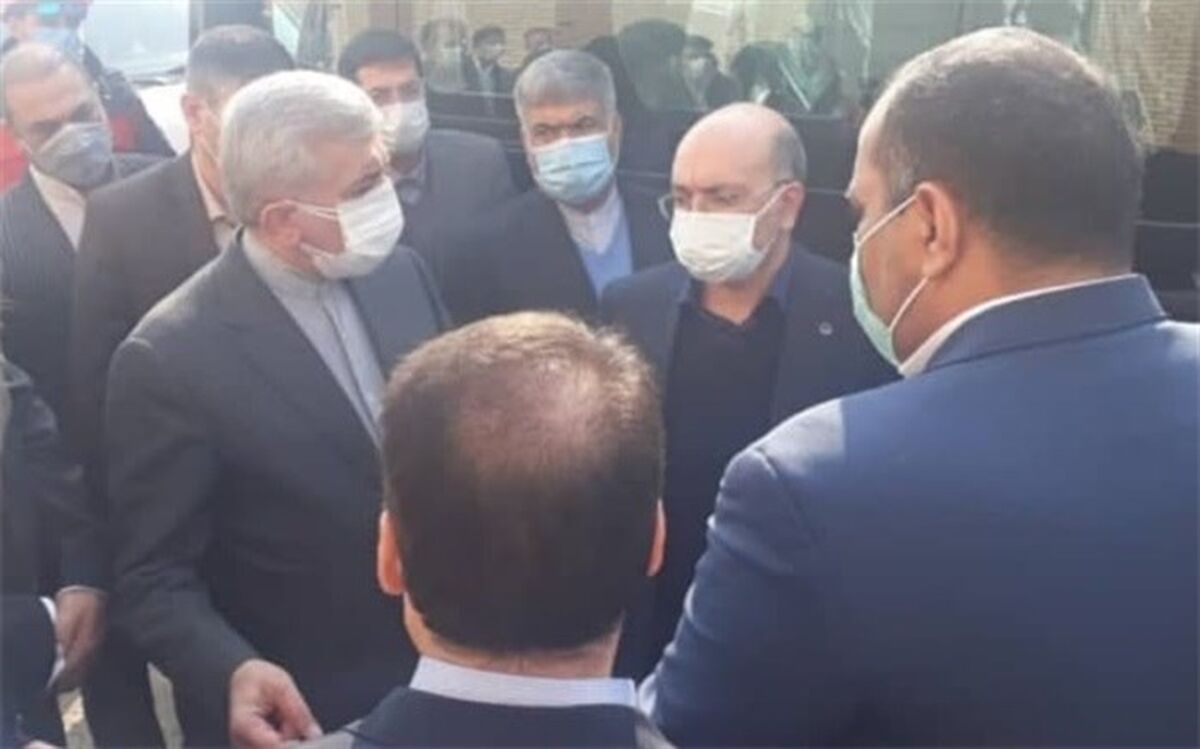 بازدید وزیر نیرو از تصفیه خانه فاضلاب فیروز بهرام شهرستان اسلامشهر