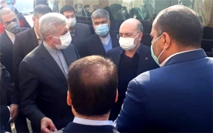 بازدید وزیر نیرو از تصفیه خانه فاضلاب فیروز بهرام شهرستان اسلامشهر