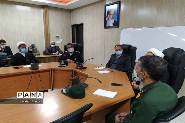 جلسه ستاد گرامیداشت دهه فجر و سالگرد پیروزی انقلاب اسلامی درشهرستان خوسف استان خراسان جنوبی