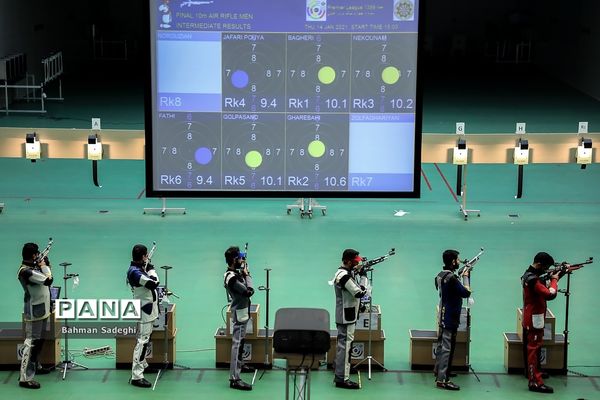 فینال لیگ برتر تفنگ بادی آقایان