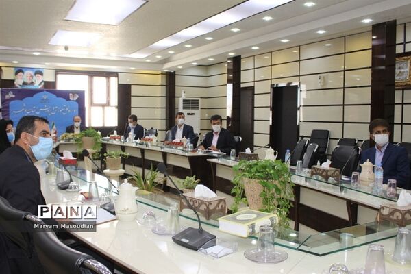 جلسه شورای معاونان اداره‌کل آموزش و پرورش استان بوشهر