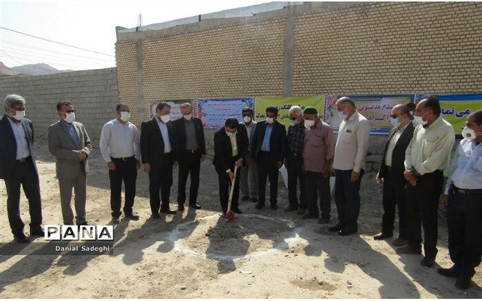آغاز عملیات اجرایی احداث دبستان چهار کلاسه خیرساز در روستای بغدک رامهرمز