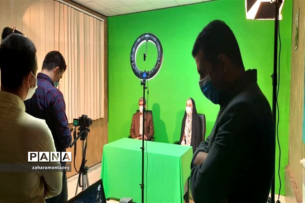 بازدید مدیرکل آموزش و پرورش از دفتر خبرگزاری پانا سازمان دانش‌آموزی البرز