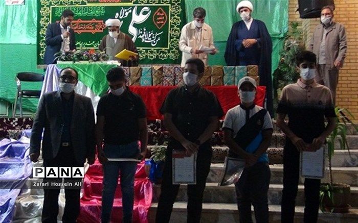 برگزاری آیین تجلیل از منتخبین مسابقات قرآن، عترت و طرح قدس مدارس سما در شیروان