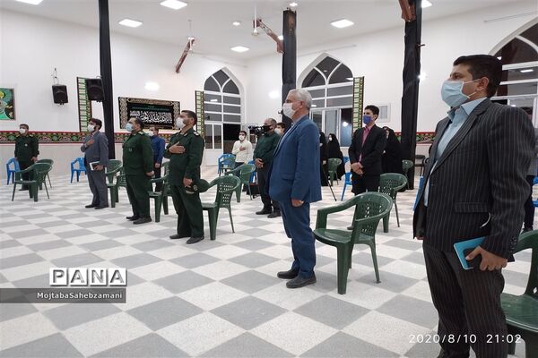 مراسم تجلیل از خبرنگاران در هیئت رزمندگان اسلام کاشمر