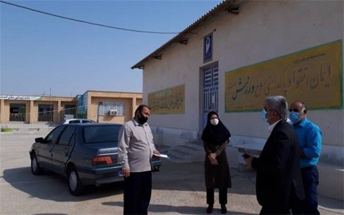 رئیس اداره خدمات اداره کل آموزش و پرورش استان بوشهر از مدارس منطقه کاکی بازدید کرد