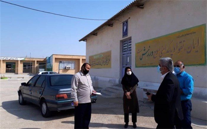 رئیس اداره خدمات اداره کل آموزش و پرورش استان بوشهر از مدارس منطقه کاکی بازدید کرد