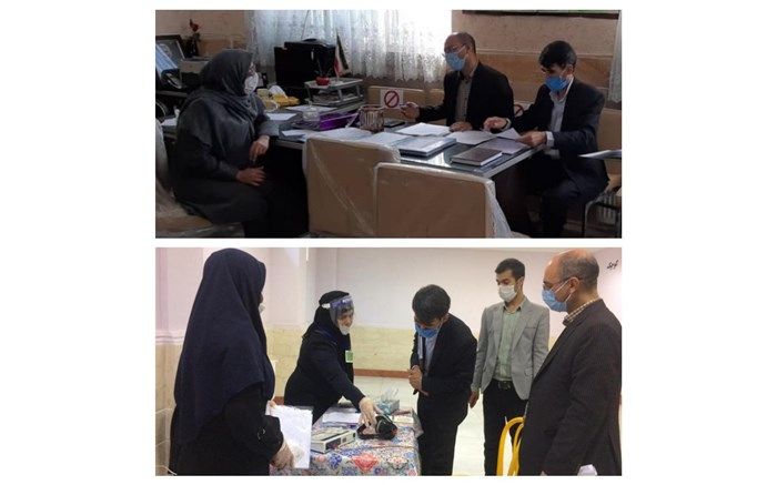 بازدید از ستاد ثبت‌نام منطقه چهاردانگه