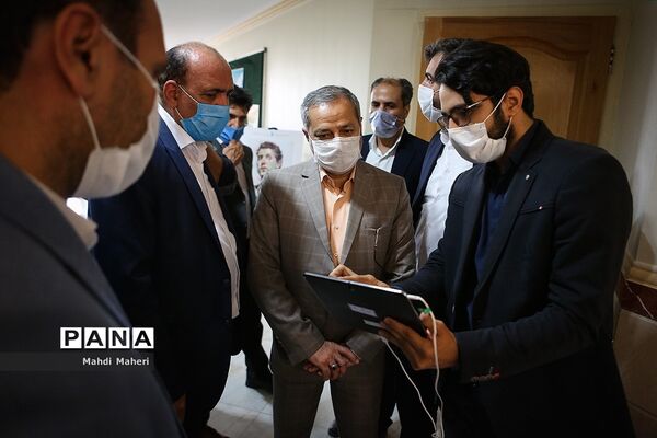 بازدید علیرضا کاظمی از سی‌وهشتمین دوره مسابقات فرهنگی هنری