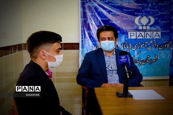 افتتاح اتاق فکر نوجوان سه منظوره در غرب گلستان