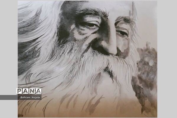 نمایشگاه مجازی آثار نقاشی و طراحی بهرام هژبر، معلم هنرمند اهل گله‌دار