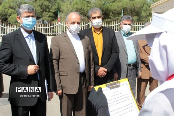 استقبال مدیرکل آموزش و پرورش خراسان جنوبی از رئیس مرکز هماهنگی حوزه وزارتی وزارت آموزش وپرورش