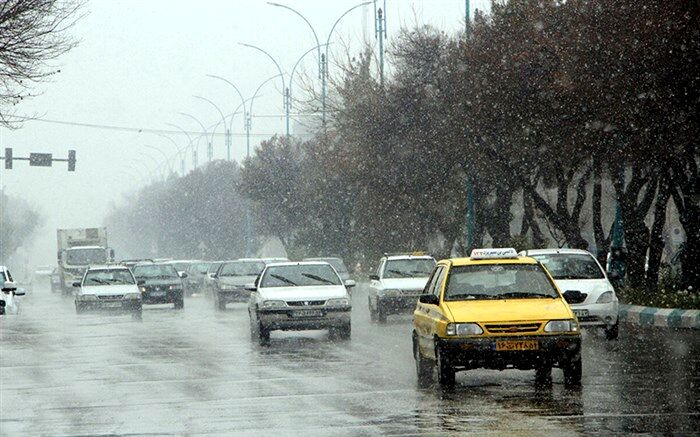 جاده‌های سه استان بارانی است