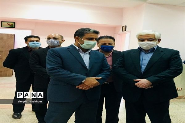 بازدید از روند ثبت نام و بازگشایی مدارس آموزش و پرورش ناحیه یک شهرری