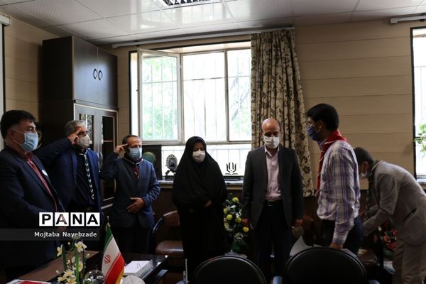 مراسم تجلیل فعالان سازمان دانش آموزی قوچان