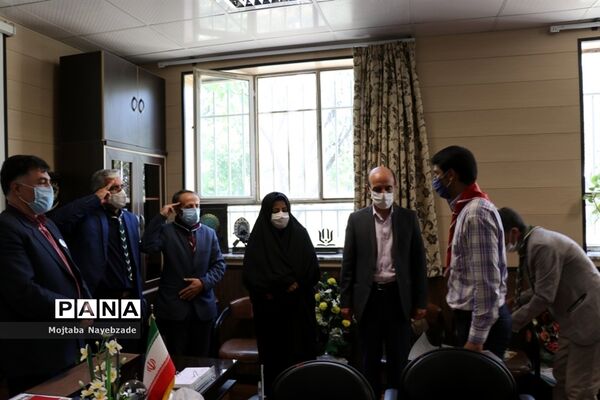 مراسم تجلیل فعالان سازمان دانش آموزی قوچان