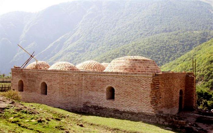 پایان فاز دوم مرمت حمام تاریخی مریان