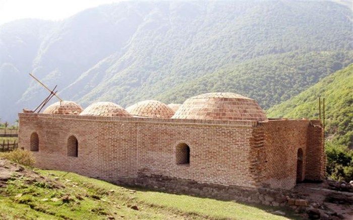 پایان فاز دوم مرمت حمام تاریخی مریان