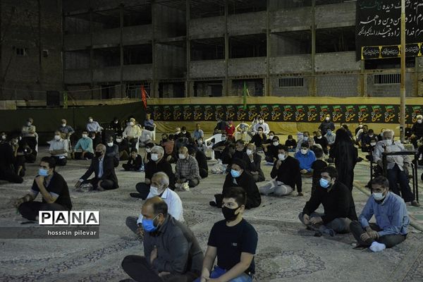 مراسم دهه اول محرم در مسجد امام حسین (ع) بیرجند  خراسان جنوبی