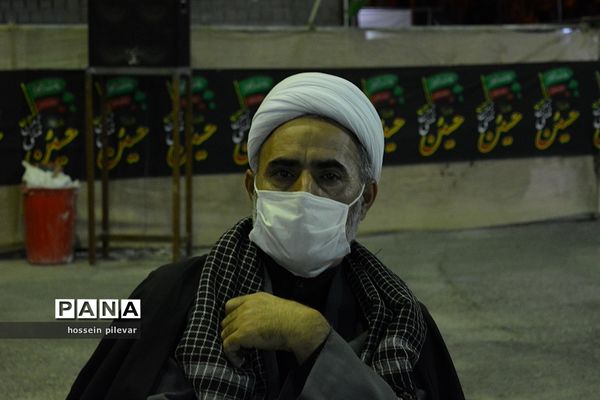 مراسم دهه اول محرم در مسجد امام حسین (ع) بیرجند  خراسان جنوبی