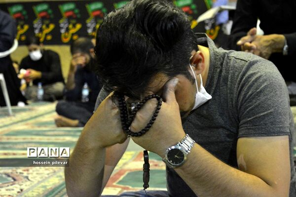 مراسم دهه اول محرم در مسجد امام حسین (ع) بیرجند  خراسان جنوبی