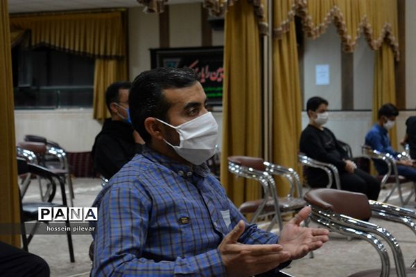 مراسم دهه اول محرم در مجتمع فرهنگی مذهبی و خیریه ابن حسام در بیرجند استان خراسان جنوبی