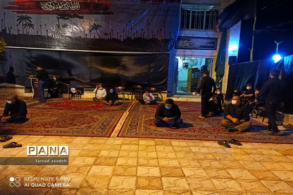 برگزاری  مراسم عزاداری  شب های ماه محرم درروستای فروتقه کاشمر