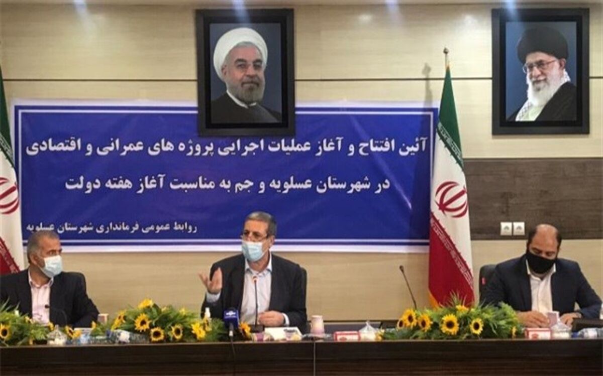 افتتاح بالغ بر ۲۴۰۰ میلیارد تومان پروژه عمرانی در هفته دولت در استان بوشهر