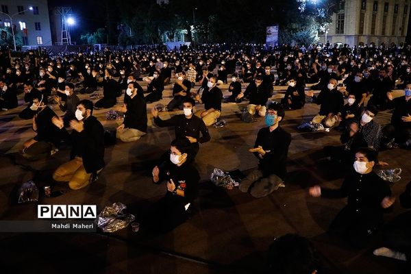 عزاداری حسینی در دانشگاه امام علی (ع)