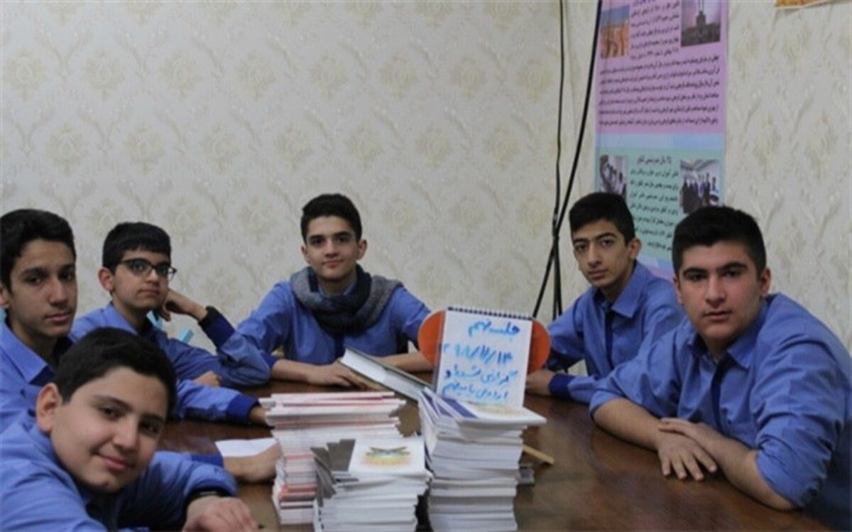 برترین شورای دانش آموزی دوره اول ناحیه یک استان یزد مشخص شد
