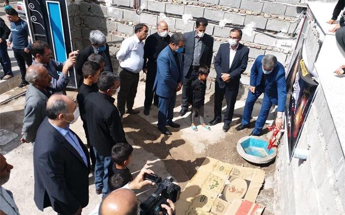 بهره برداری از دو طرح آبرسانی در بخش مرکزی شهرستان هریس با اعتبار 5 میلیارد ریال