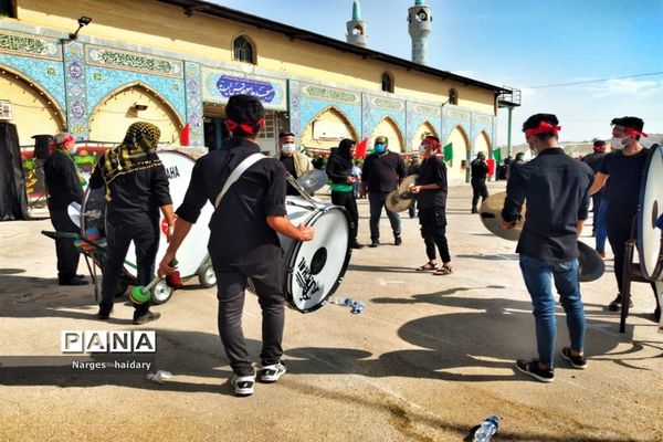 مراسم روز عاشورا در شهرستان امیدیه