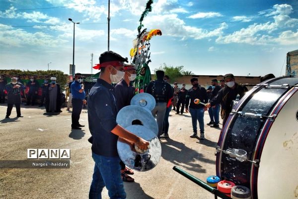 مراسم روز عاشورا در شهرستان امیدیه