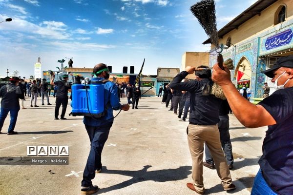 مراسم روز عاشورا در شهرستان امیدیه