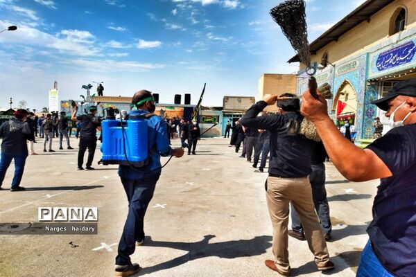 مراسم روز عاشورا در شهرستان امیدیه