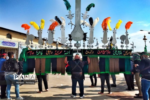 مراسم روز عاشورا در شهرستان امیدیه