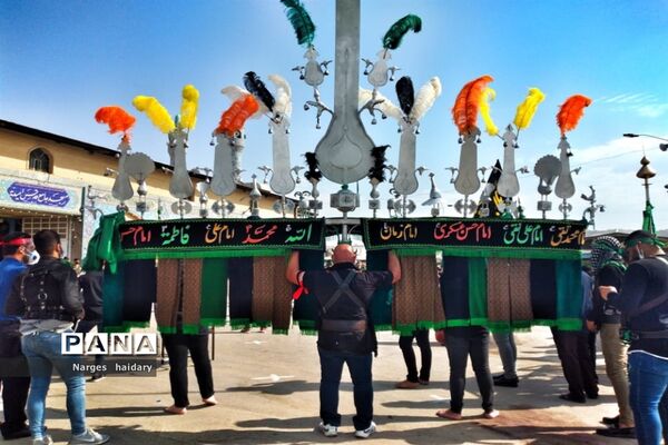مراسم روز عاشورا در شهرستان امیدیه