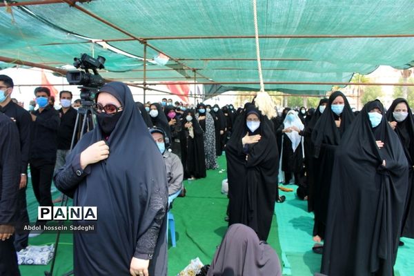 نماز ظهر عاشورا  در بوشهر