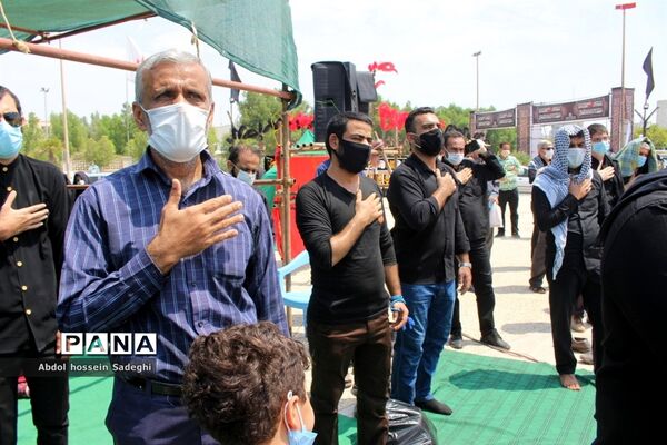 نماز ظهر عاشورا  در بوشهر