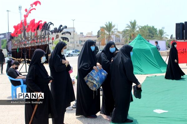 نماز ظهر عاشورا  در بوشهر