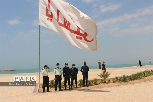 نماز ظهر عاشورا  در بوشهر